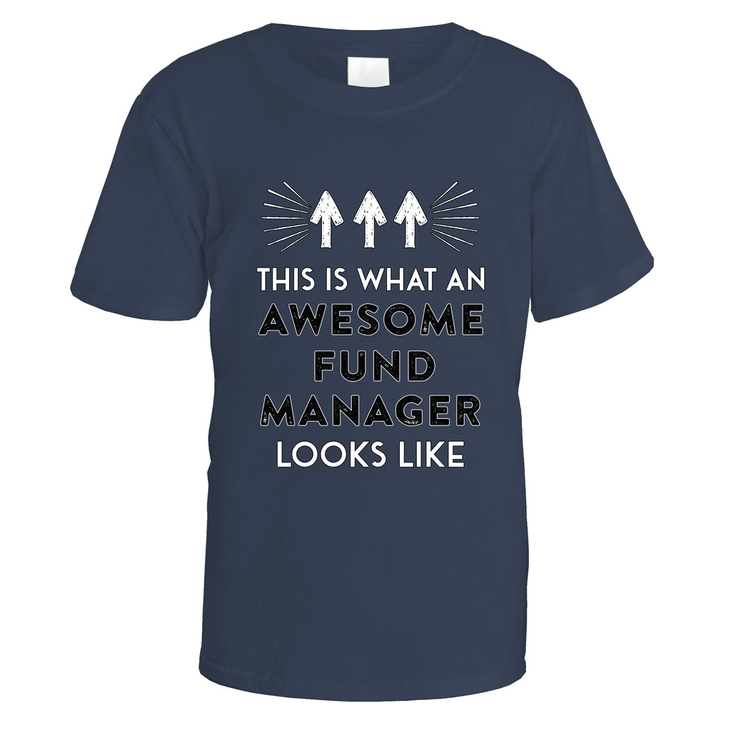 Awesome Fund Manager T-Shirt - Small / Navy
