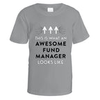 Awesome Fund Manager T-Shirt - Small / Sports Grey