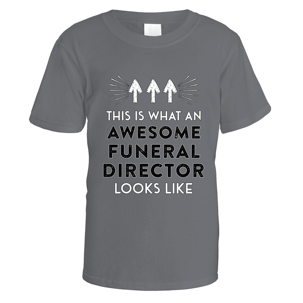 Awesome Funeral Director T-Shirt - Small / Charcoal