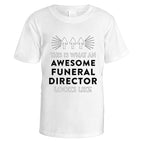 awesome-funeral-director-t-shirt - White