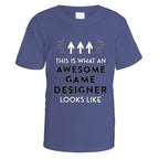 Awesome Game Designer T-Shirt - Large / Purple