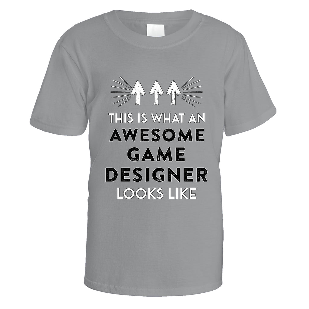 Awesome Game Designer T-Shirt - Small / Sports Grey
