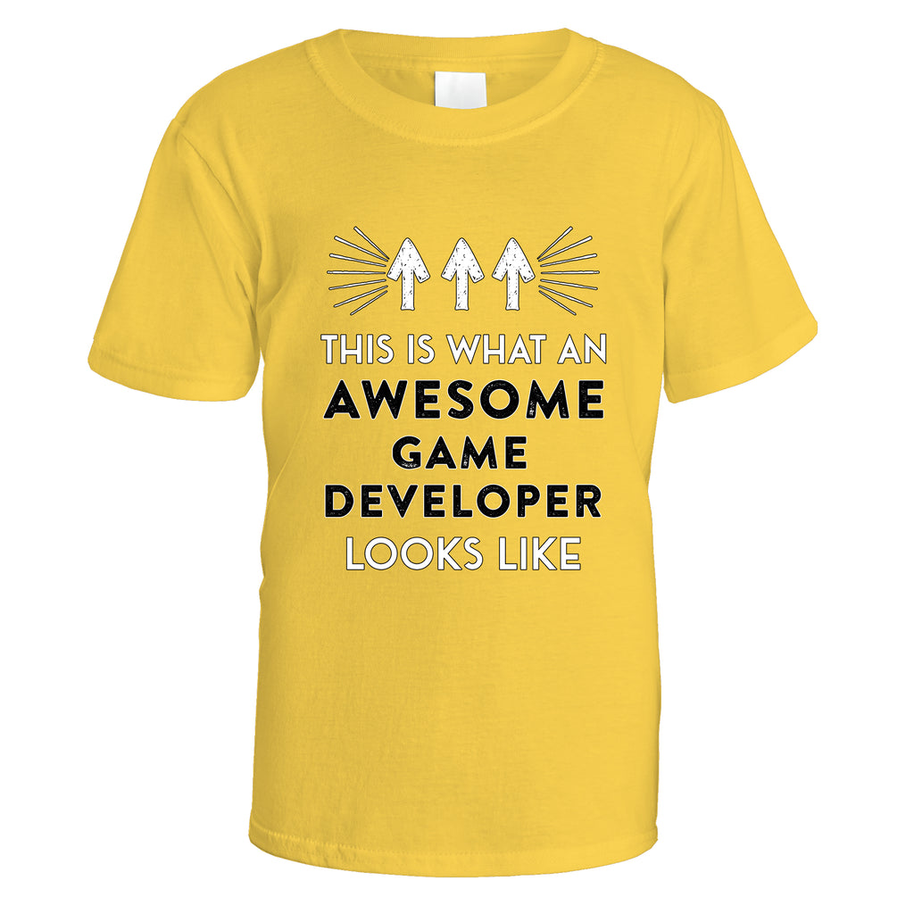Awesome Game Developer T-Shirt - Small / Daisy