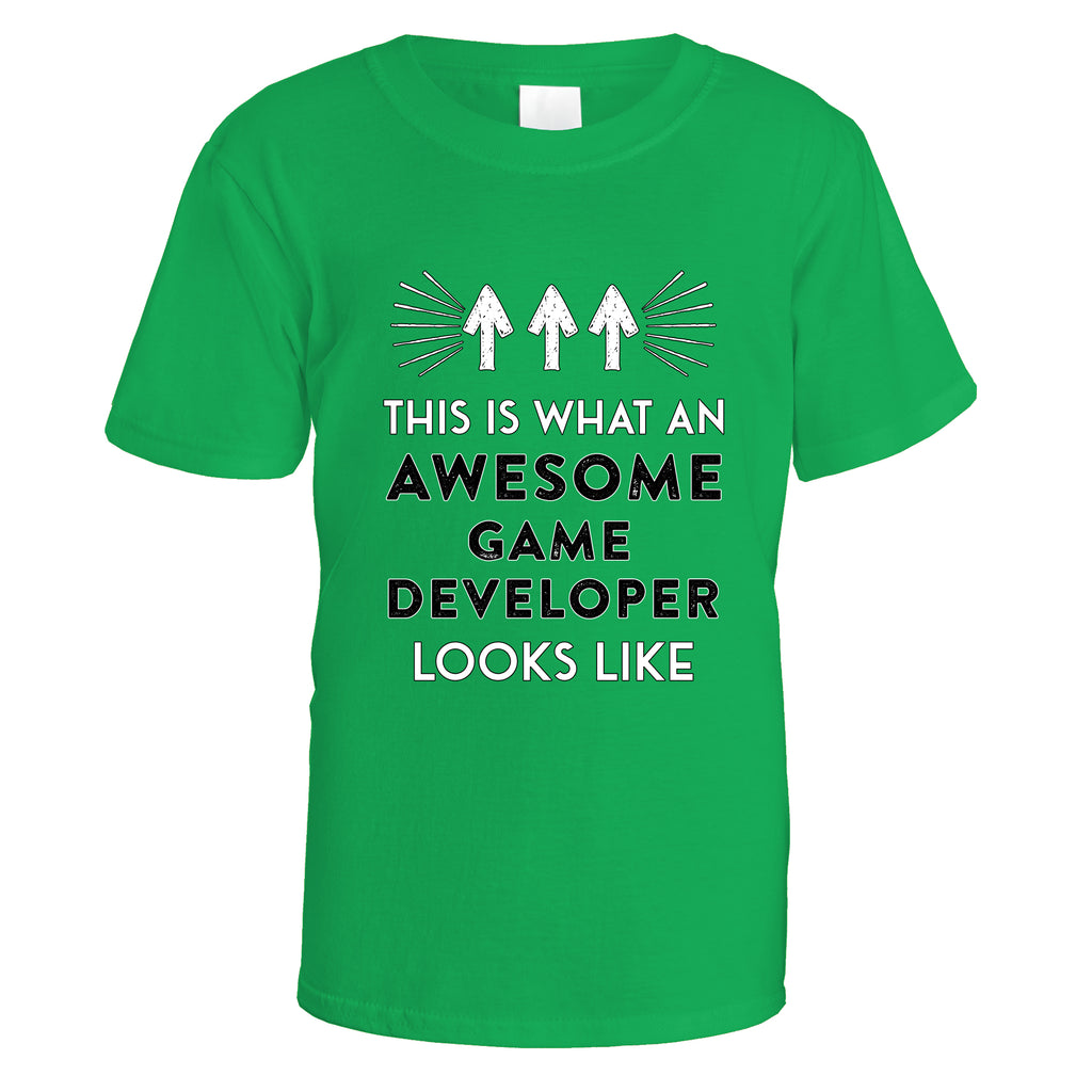 Awesome Game Developer T-Shirt - Small / Irish Green