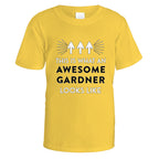 Awesome Gardner T-Shirt - Small / Daisy