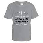Awesome Gardner T-Shirt - Small / Sports Grey