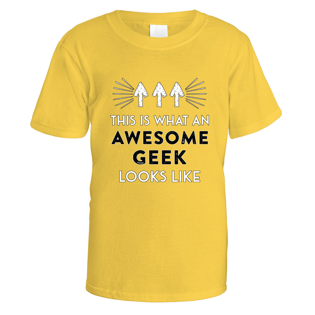 Awesome Geek T-Shirt - Small / Daisy
