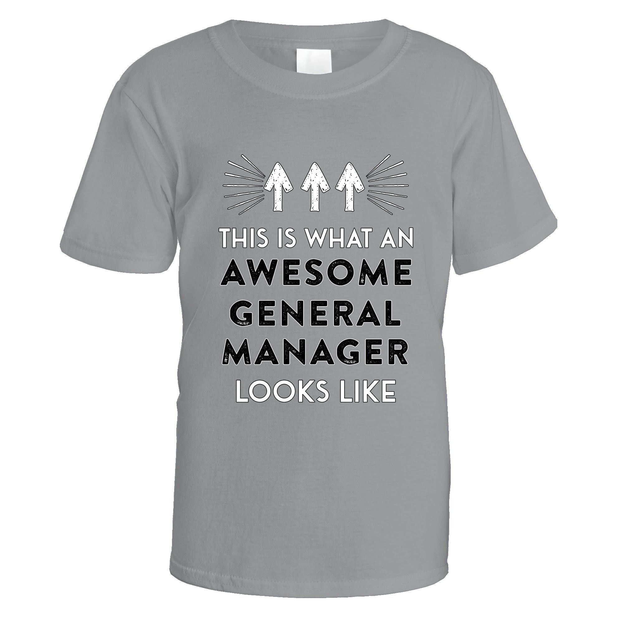 awesome-general-manager-t-shirt - Sports Grey