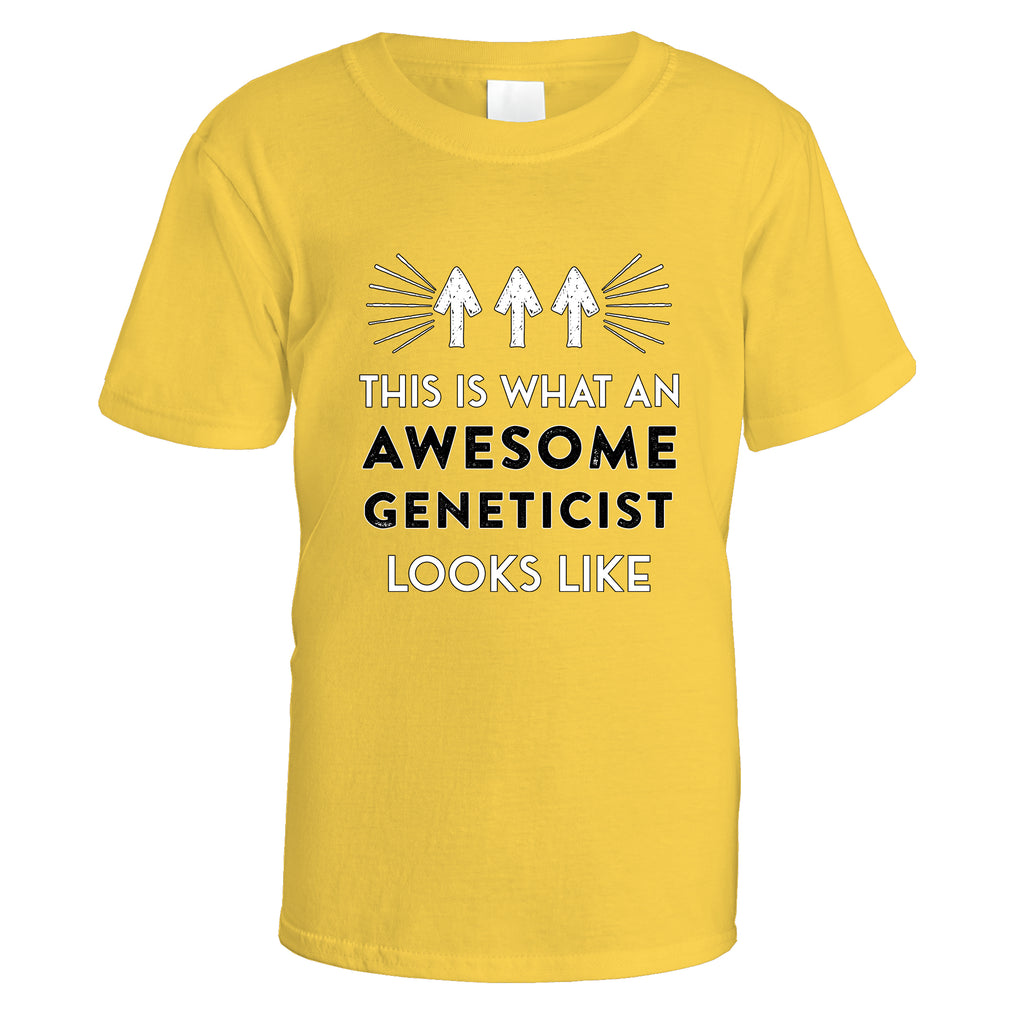 Awesome Geneticist T-Shirt - Small / Daisy