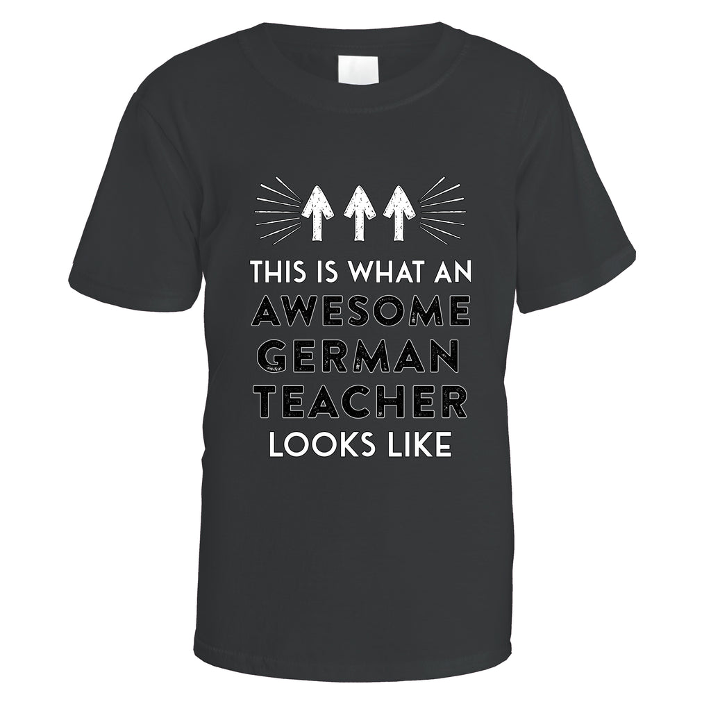 Awesome German Teacher T-Shirt - Medium / Black