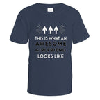 Awesome Girlfriend T-Shirt - Small / Navy