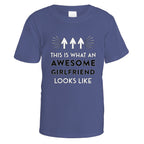 Awesome Girlfriend T-Shirt - Small / Purple