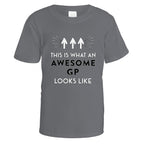 Awesome Gp T-Shirt - Small / Charcoal