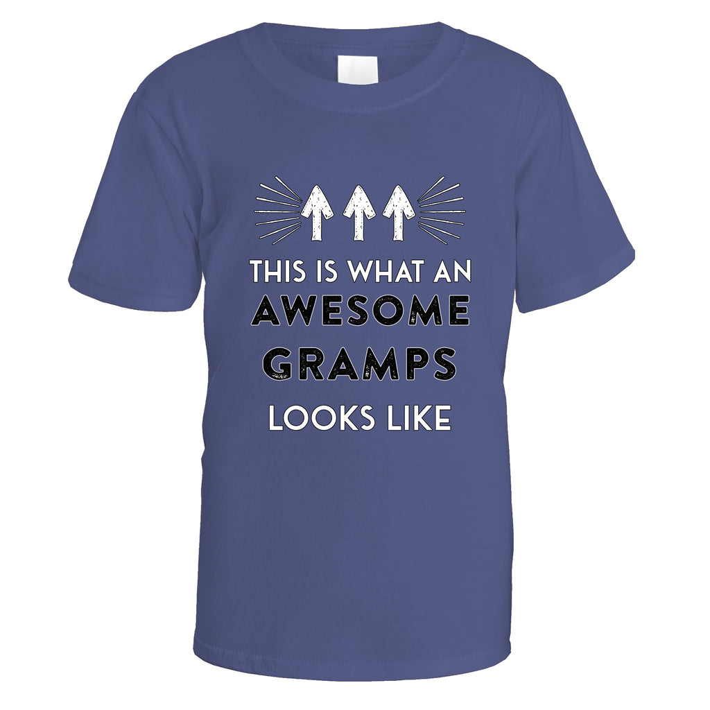 Awesome Gramps T-Shirt - Small / Purple