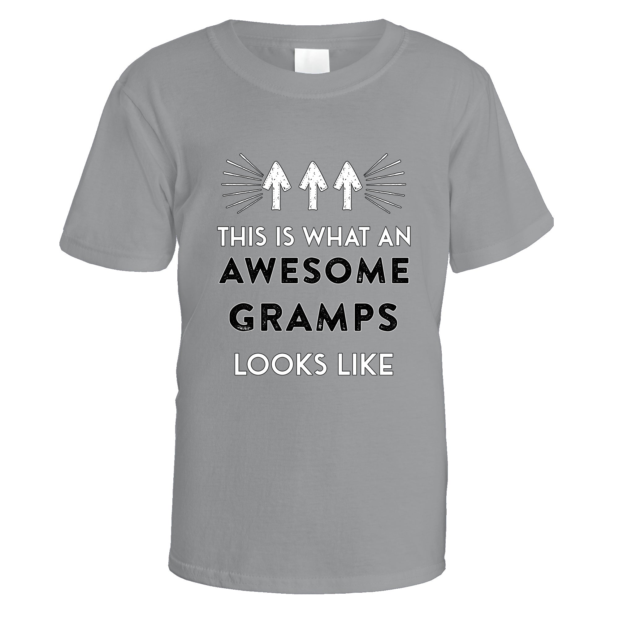 awesome-gramps-t-shirt - Sports Grey