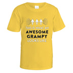 Awesome Grampy T-Shirt - Small / Daisy