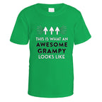 Awesome Grampy T-Shirt - Small / Irish Green