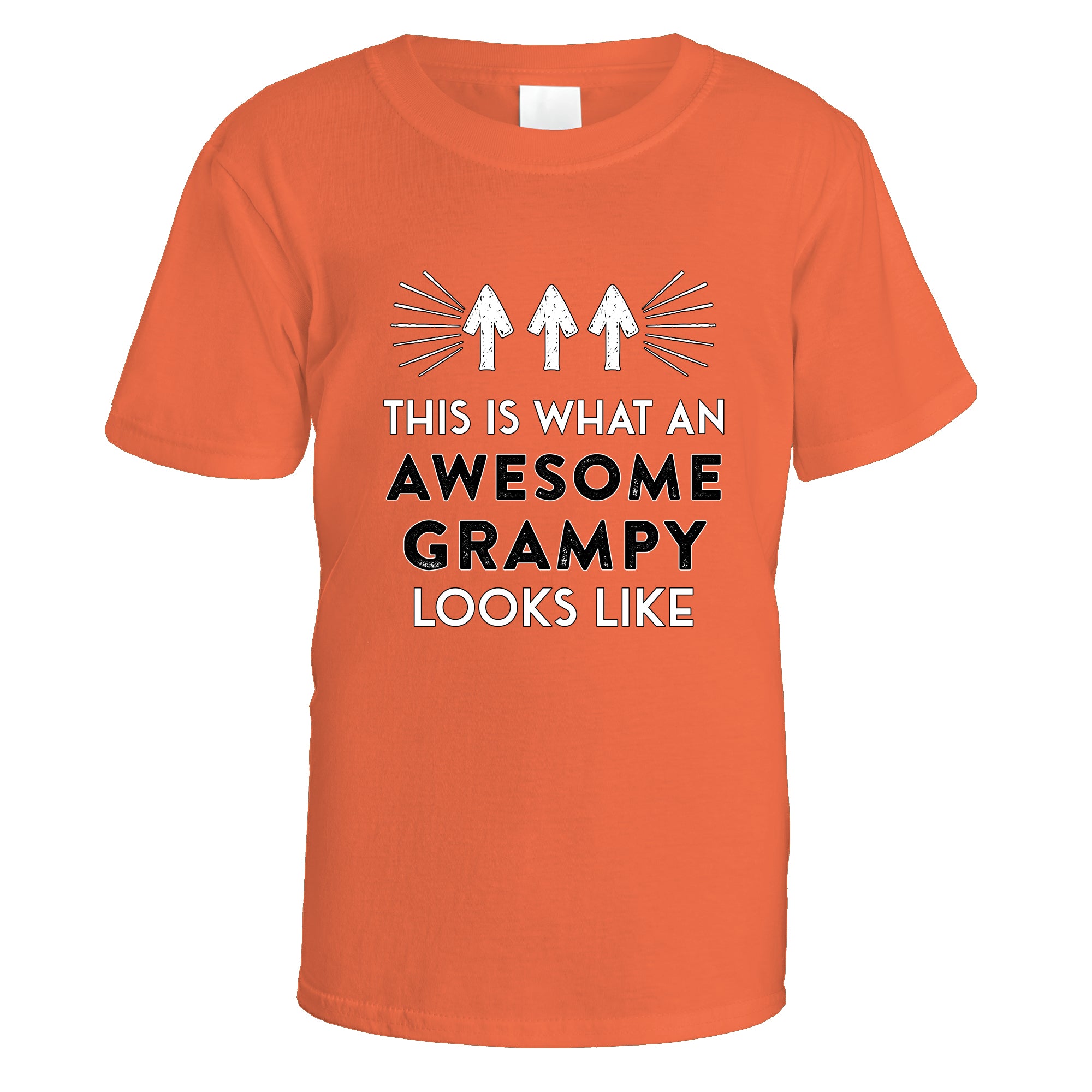 awesome-grampy-t-shirt - Orange