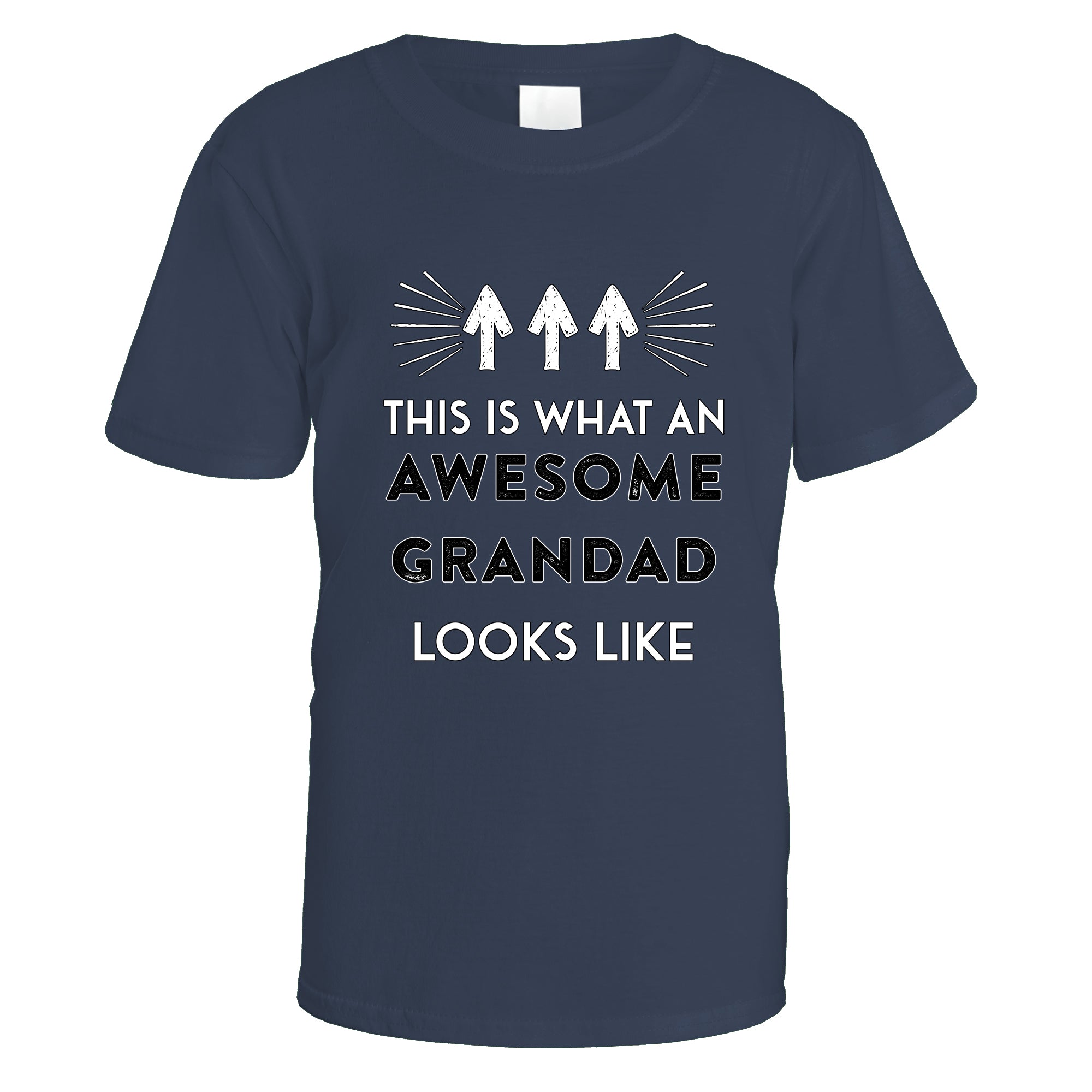 awesome-grandad-t-shirt - Navy