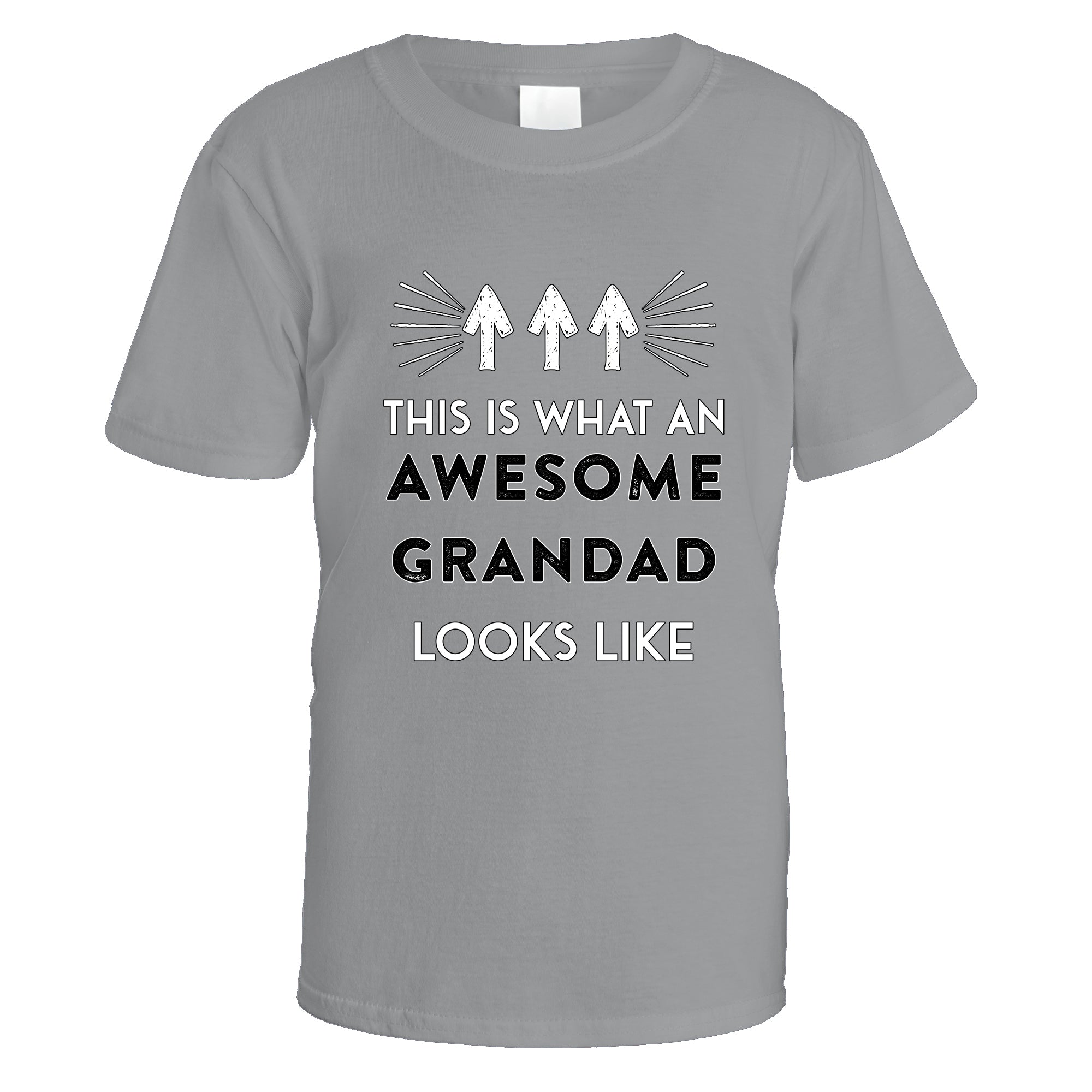 awesome-grandad-t-shirt - Sports Grey