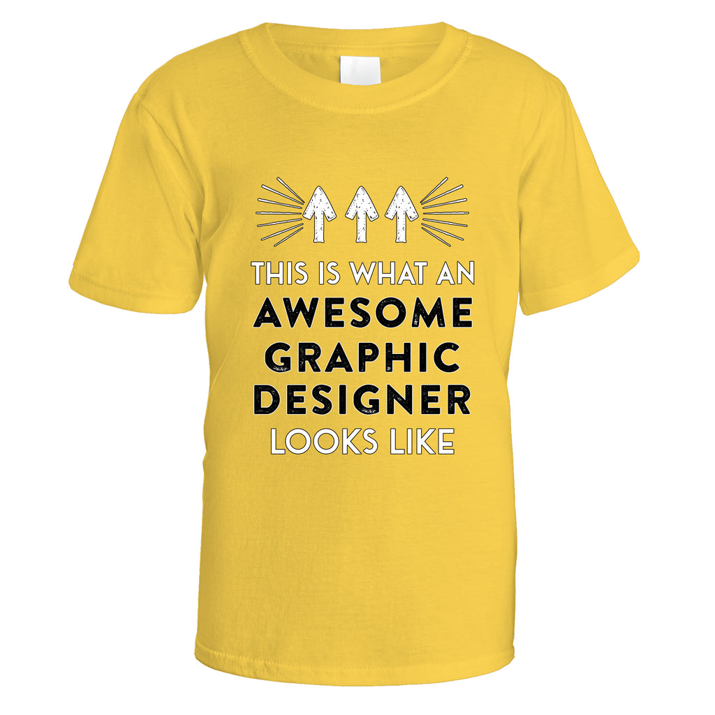 Awesome Graphic Designer T-Shirt - Small / Daisy