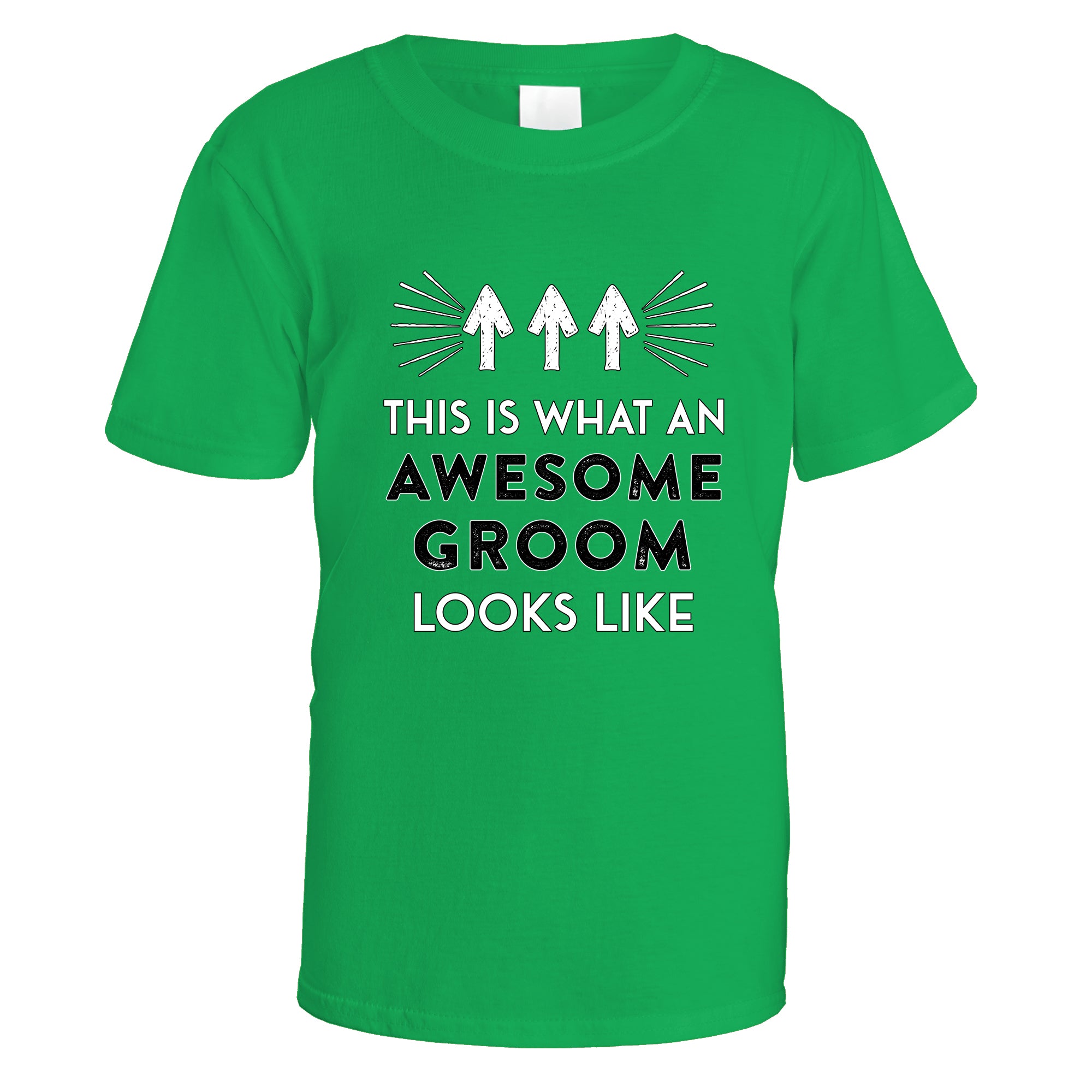 awesome-groom-t-shirt - Irish Green