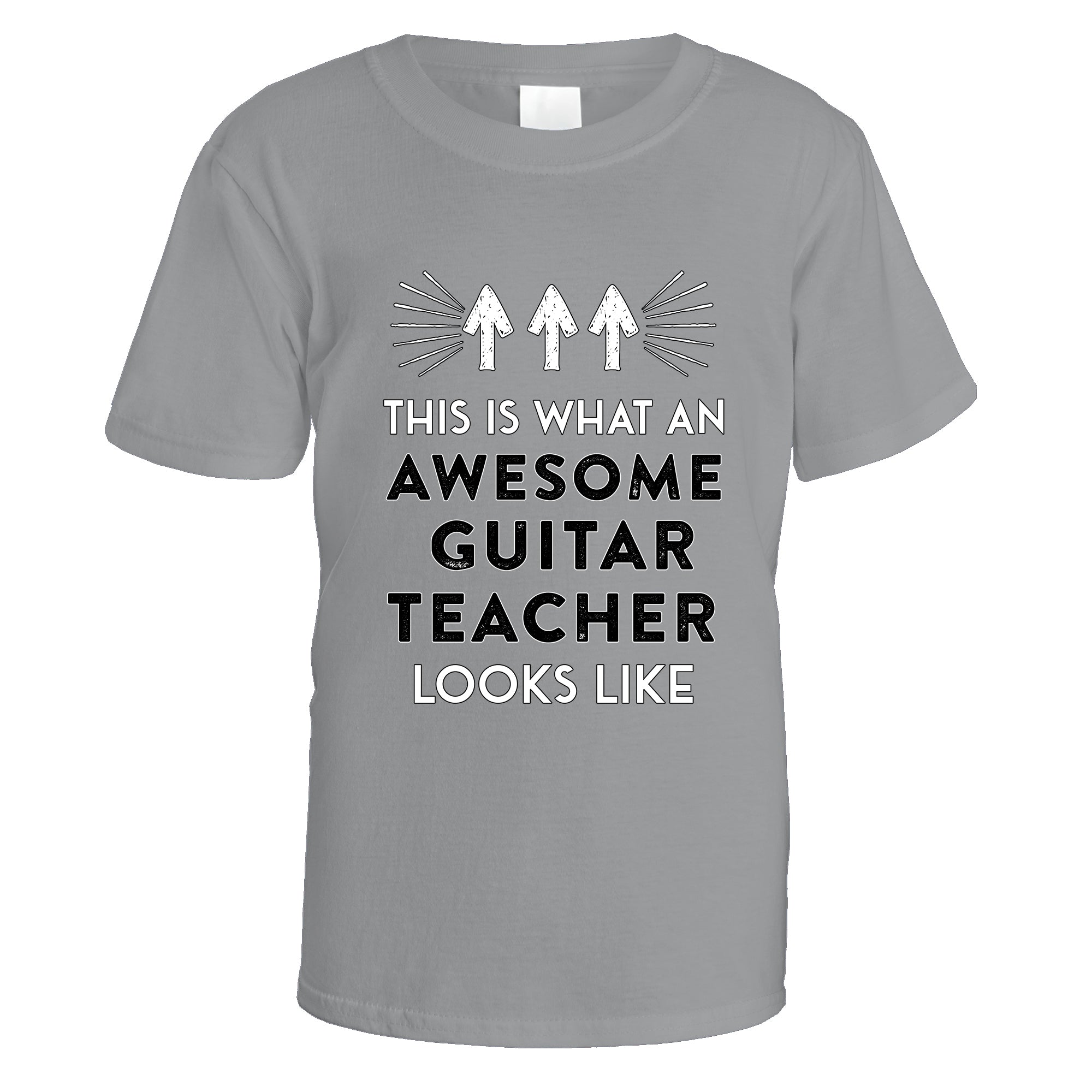 awesome-guitar-teacher-t-shirt - Sports Grey