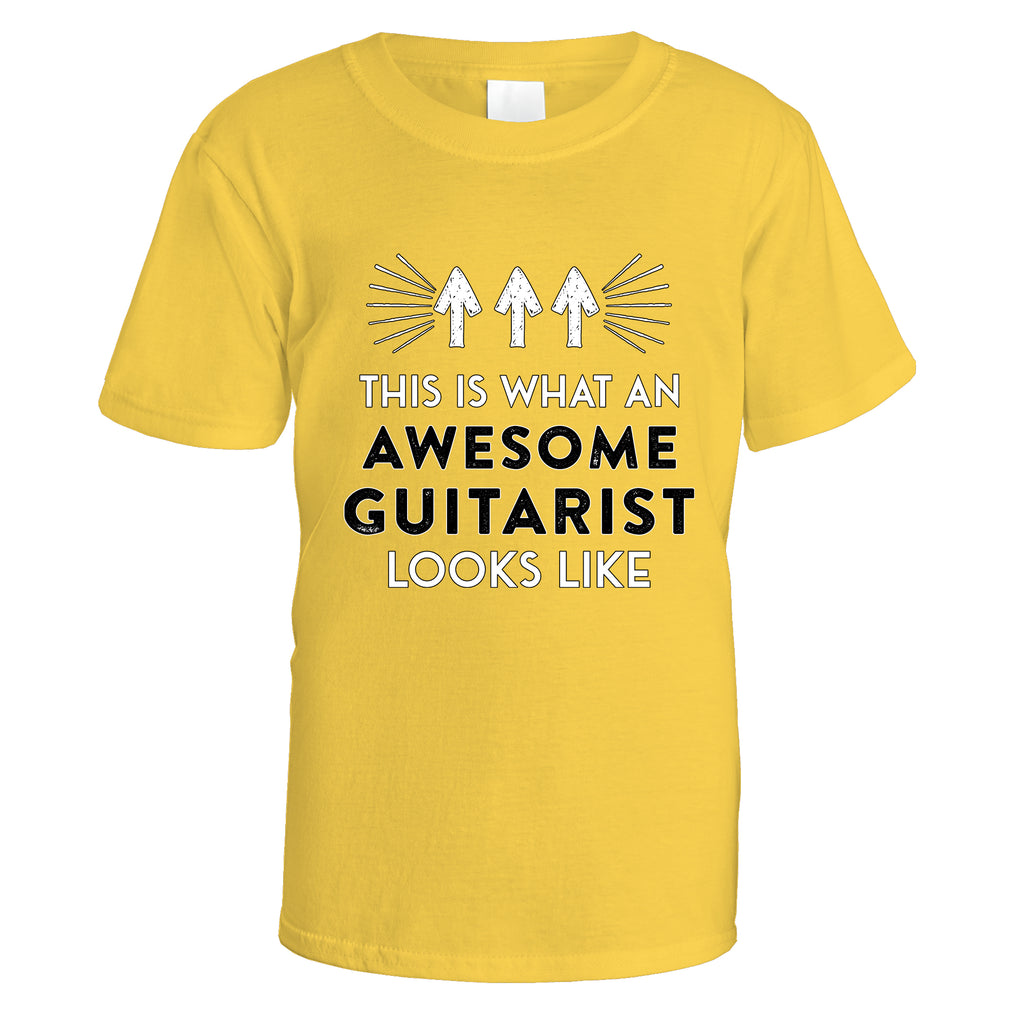 Awesome Guitarist T-Shirt - Small / Daisy
