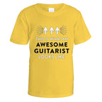 Awesome Guitarist T-Shirt - Small / Daisy
