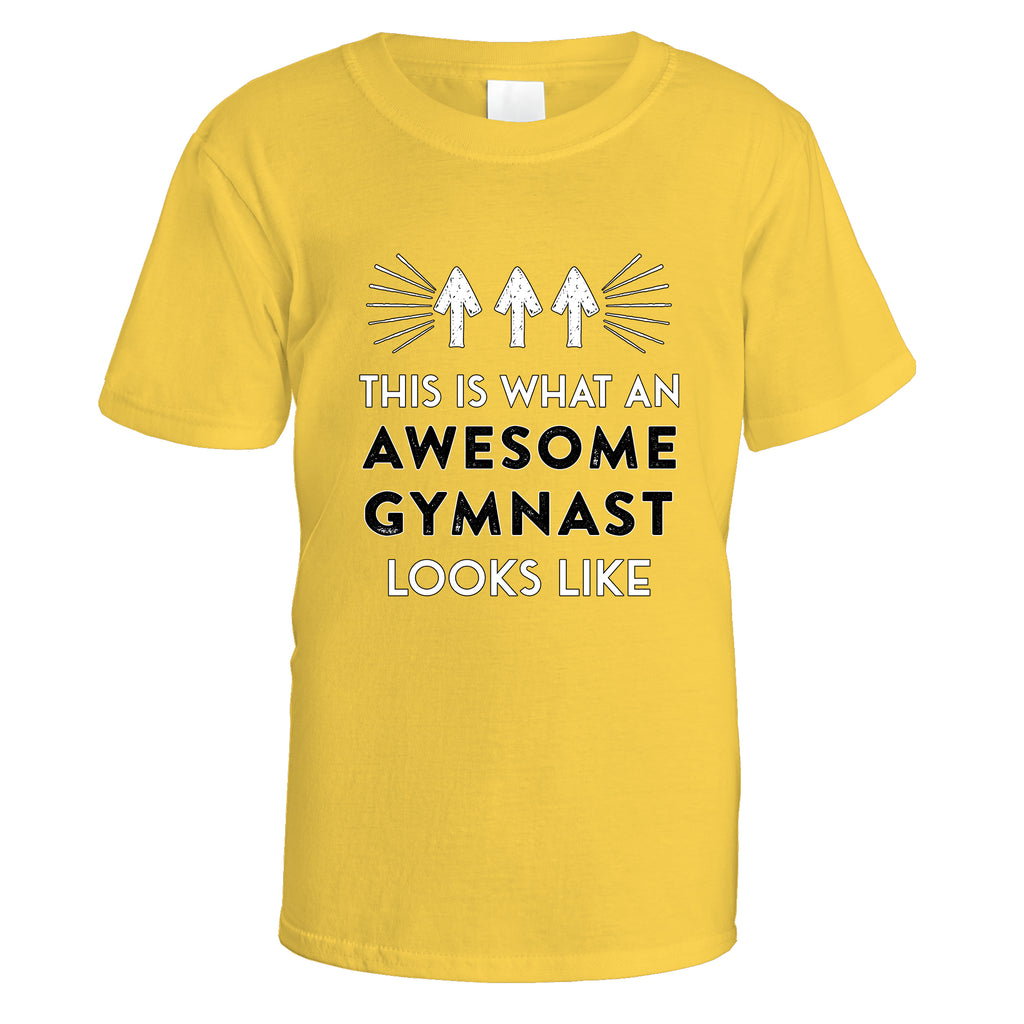 Awesome Gymnast T-Shirt - Small / Daisy