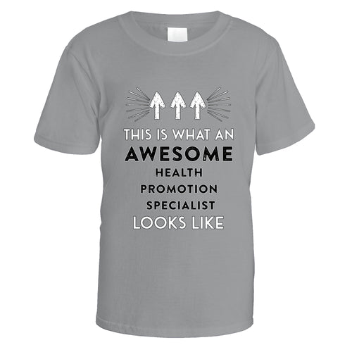 Awesome Health Promotion Specialist T-Shirt - Small / Sports Grey