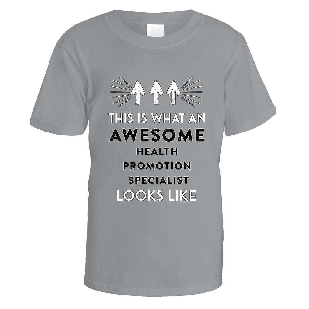 awesome-health-promotion-specialist-t-shirt - Sports Grey