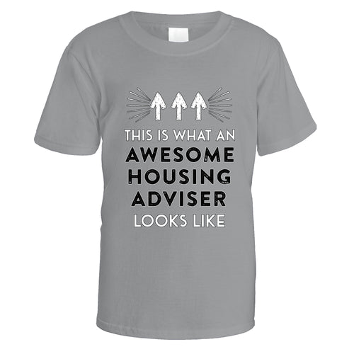 Awesome Housing Adviser T-Shirt - Small / Sports Grey
