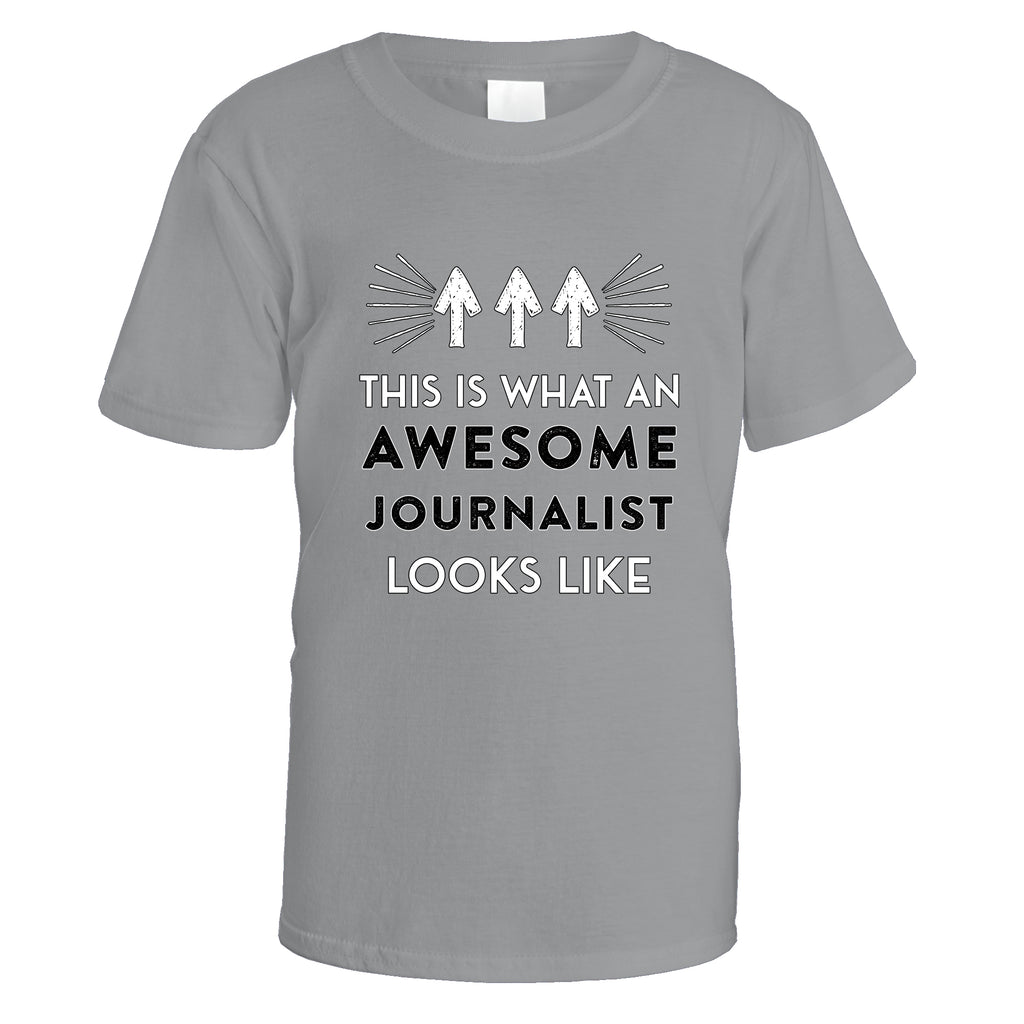 Awesome Journalist T-Shirt - Small / Sports Grey