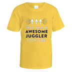 Awesome Juggler T-Shirt - Small / Daisy