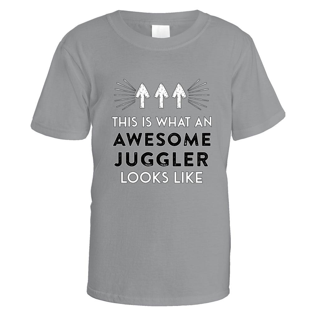 Awesome Juggler T-Shirt - Small / Sports Grey