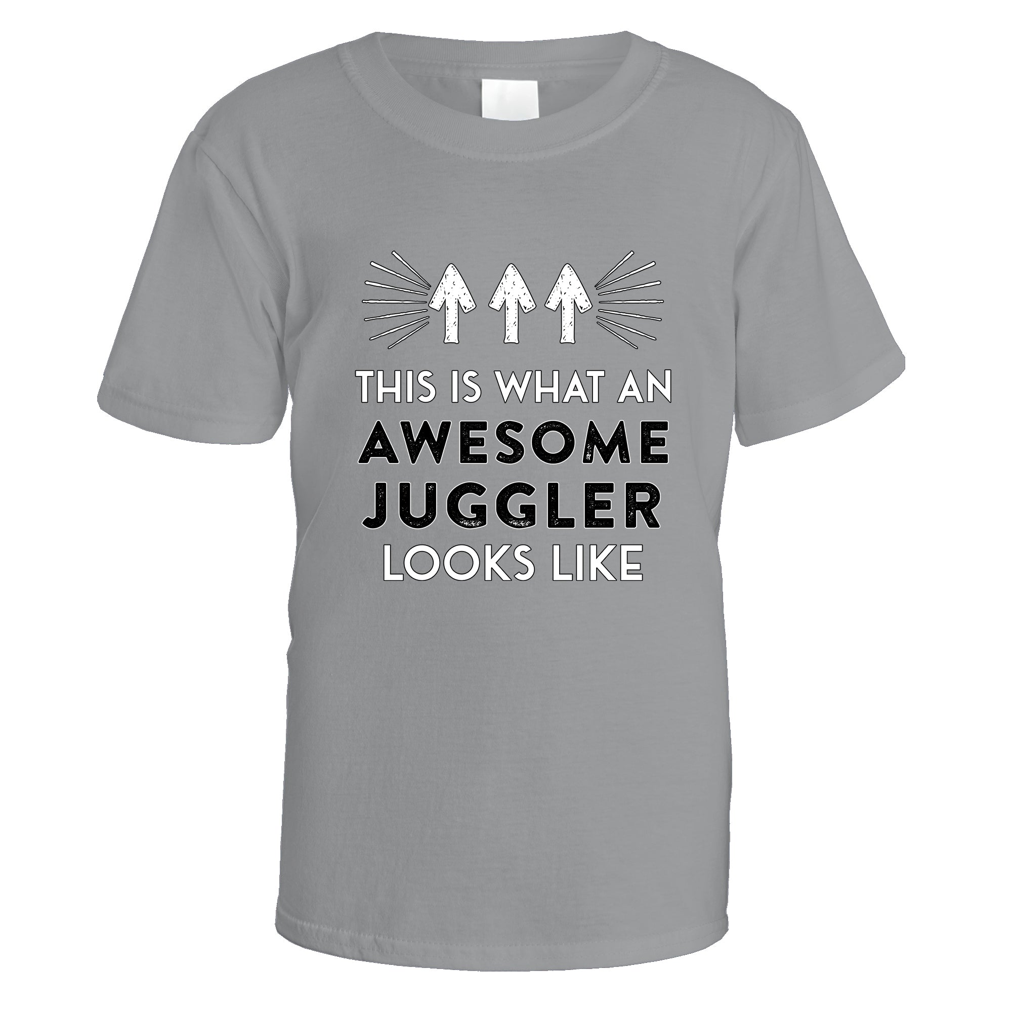 awesome-juggler-t-shirt - Sports Grey