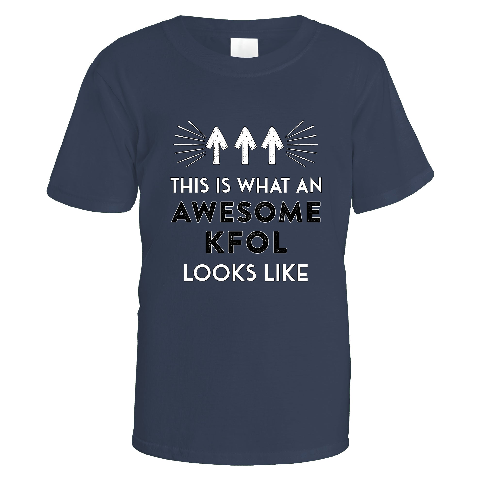 awesome-k-f-o-l-t-shirt - Navy