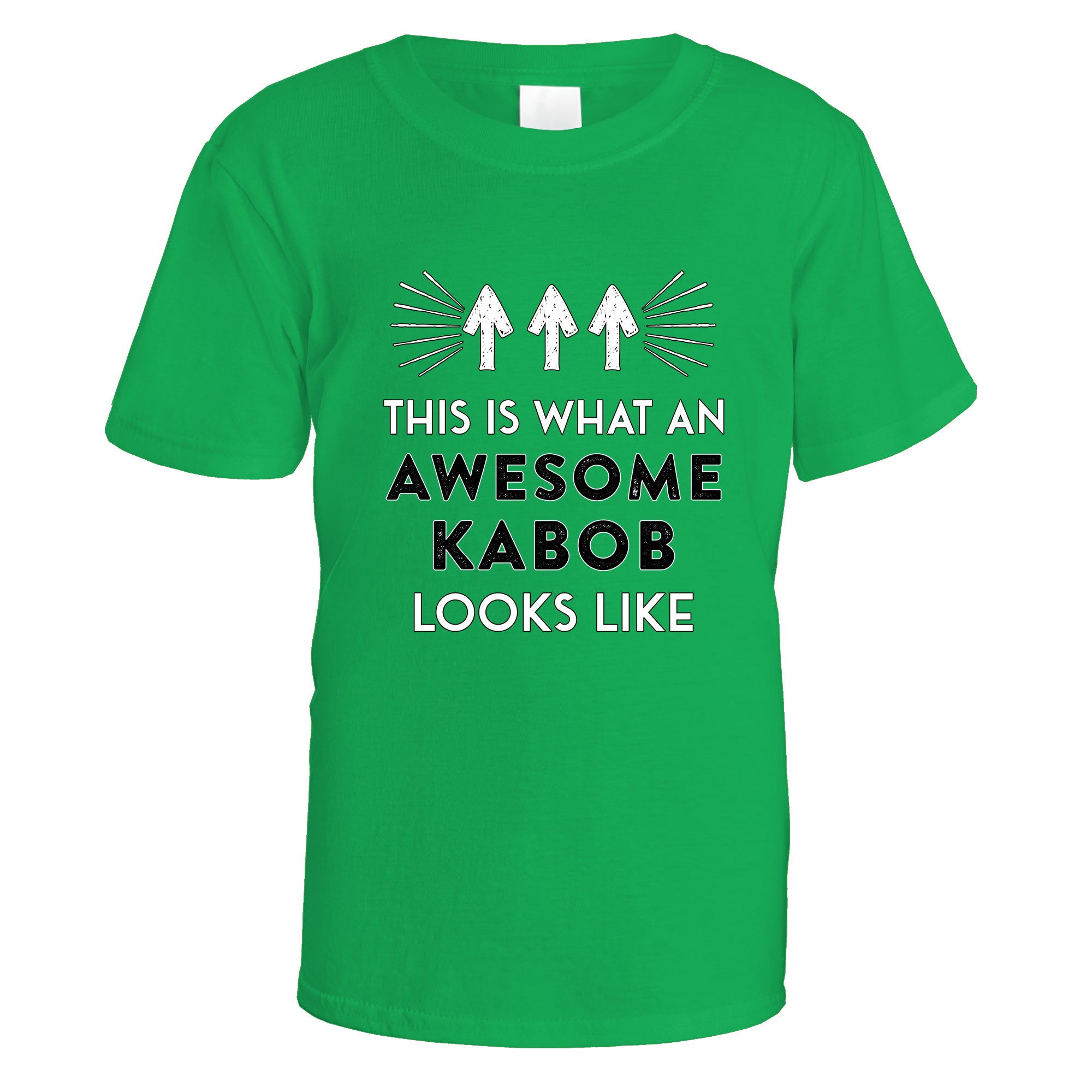 awesome-kabob-t-shirt - Irish Green