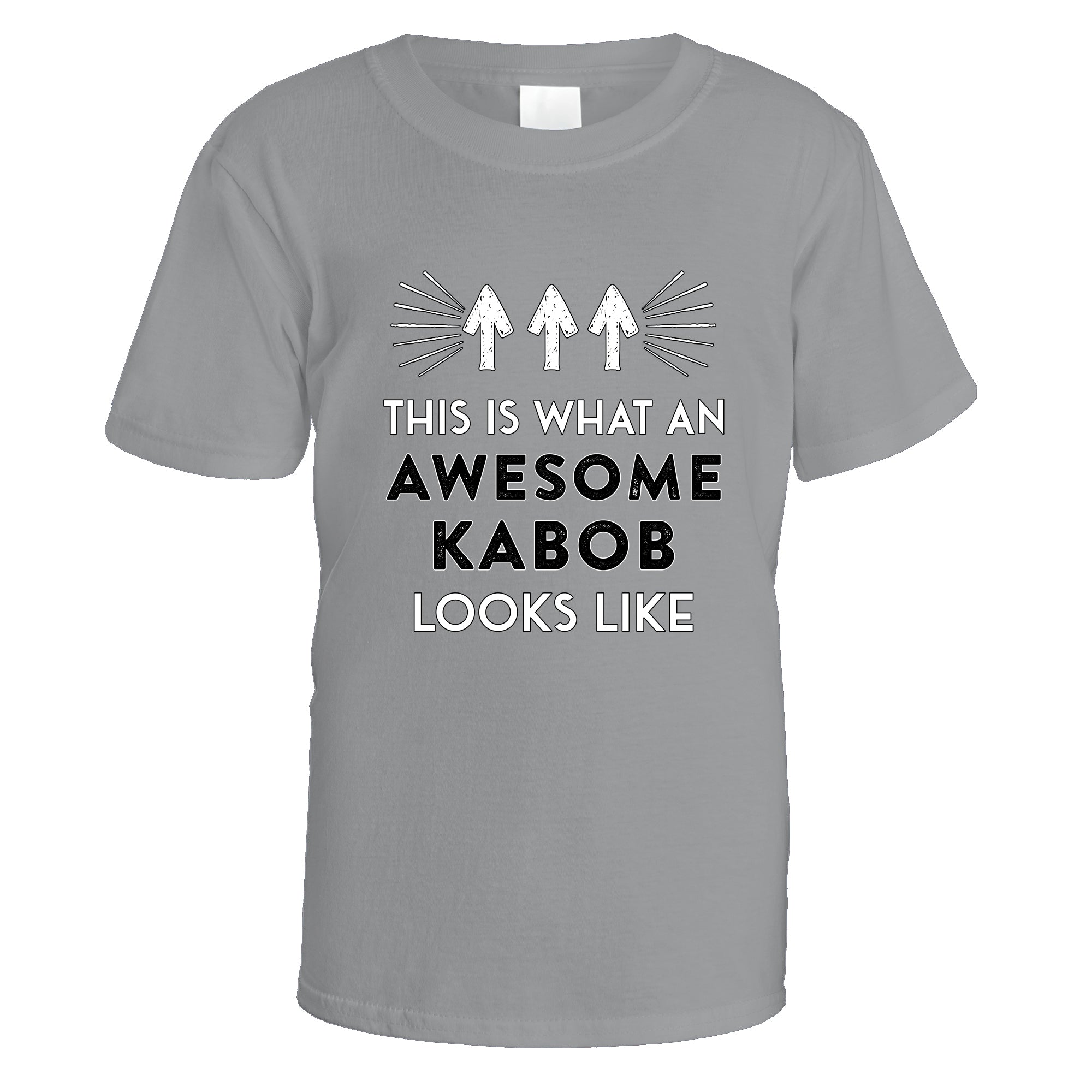 awesome-kabob-t-shirt - Sports Grey