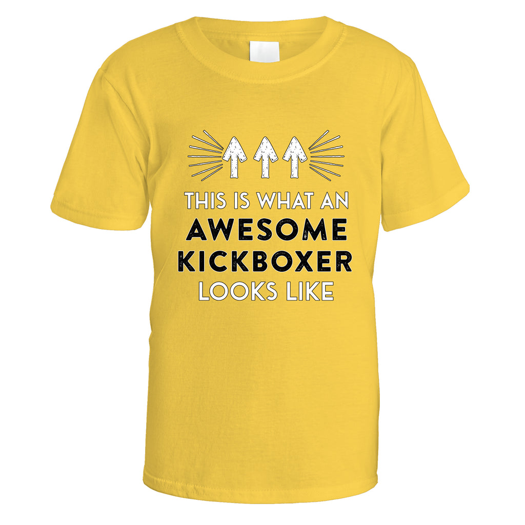 Awesome Kickboxer T-Shirt - Small / Daisy