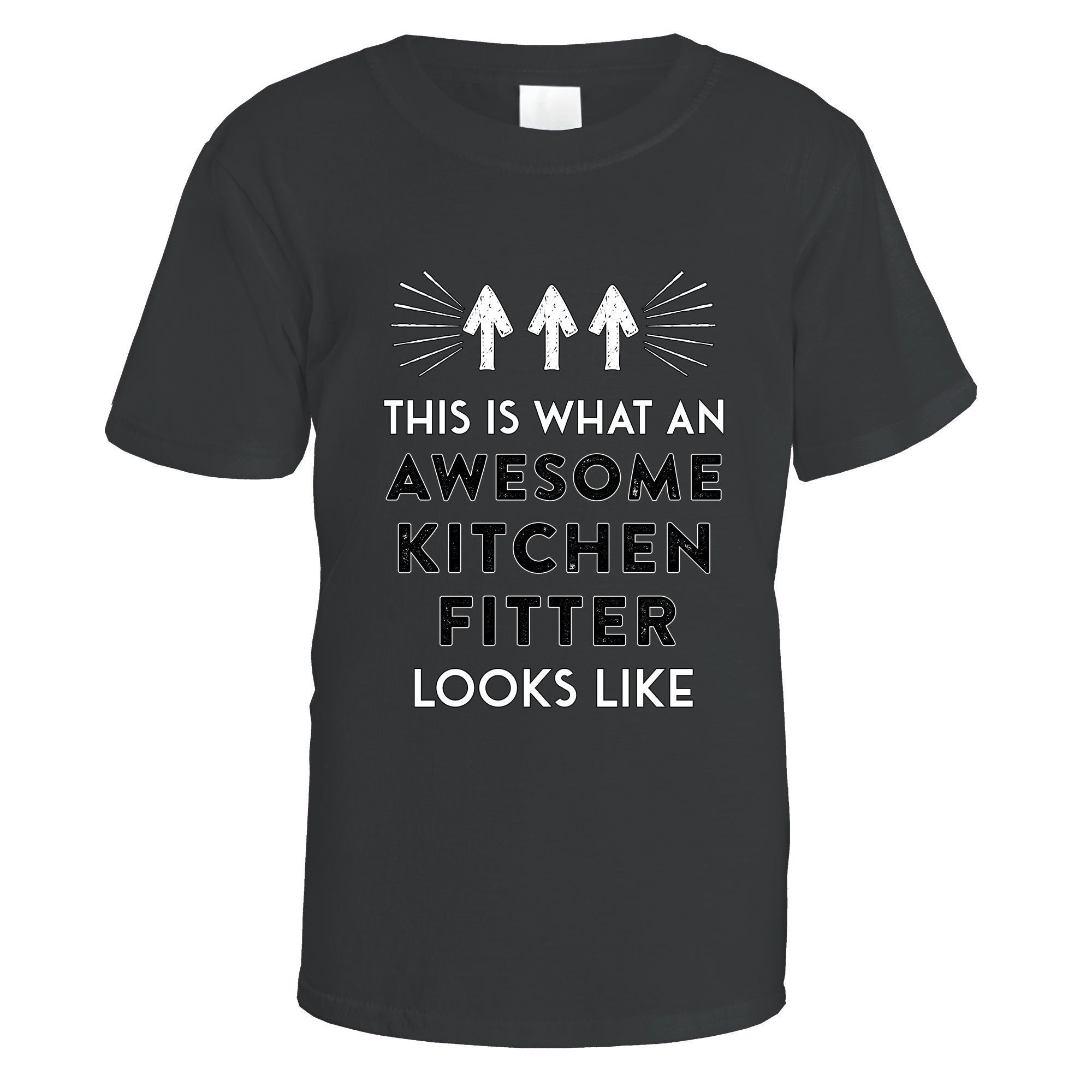 awesome-kitchen-fitter-t-shirt - Black