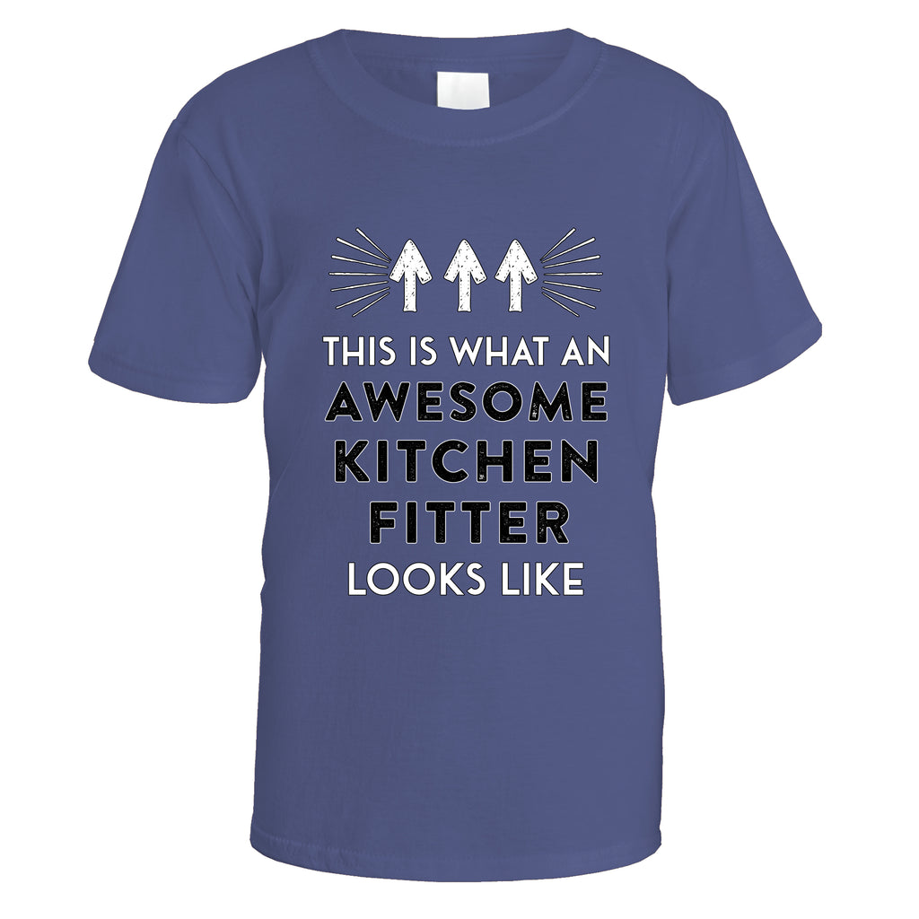 Awesome Kitchen Fitter T-Shirt - Small / Purple
