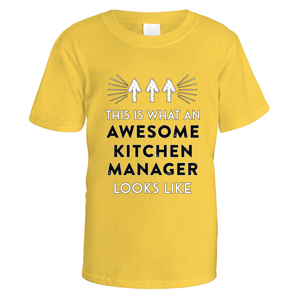 Awesome Kitchen Manager T-Shirt - Small / Daisy