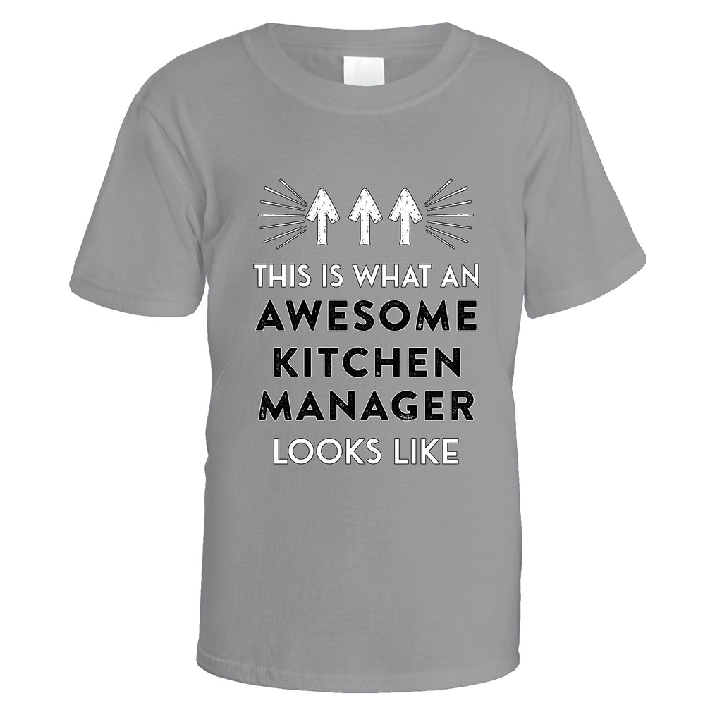 Awesome Kitchen Manager T-Shirt - Small / Sports Grey
