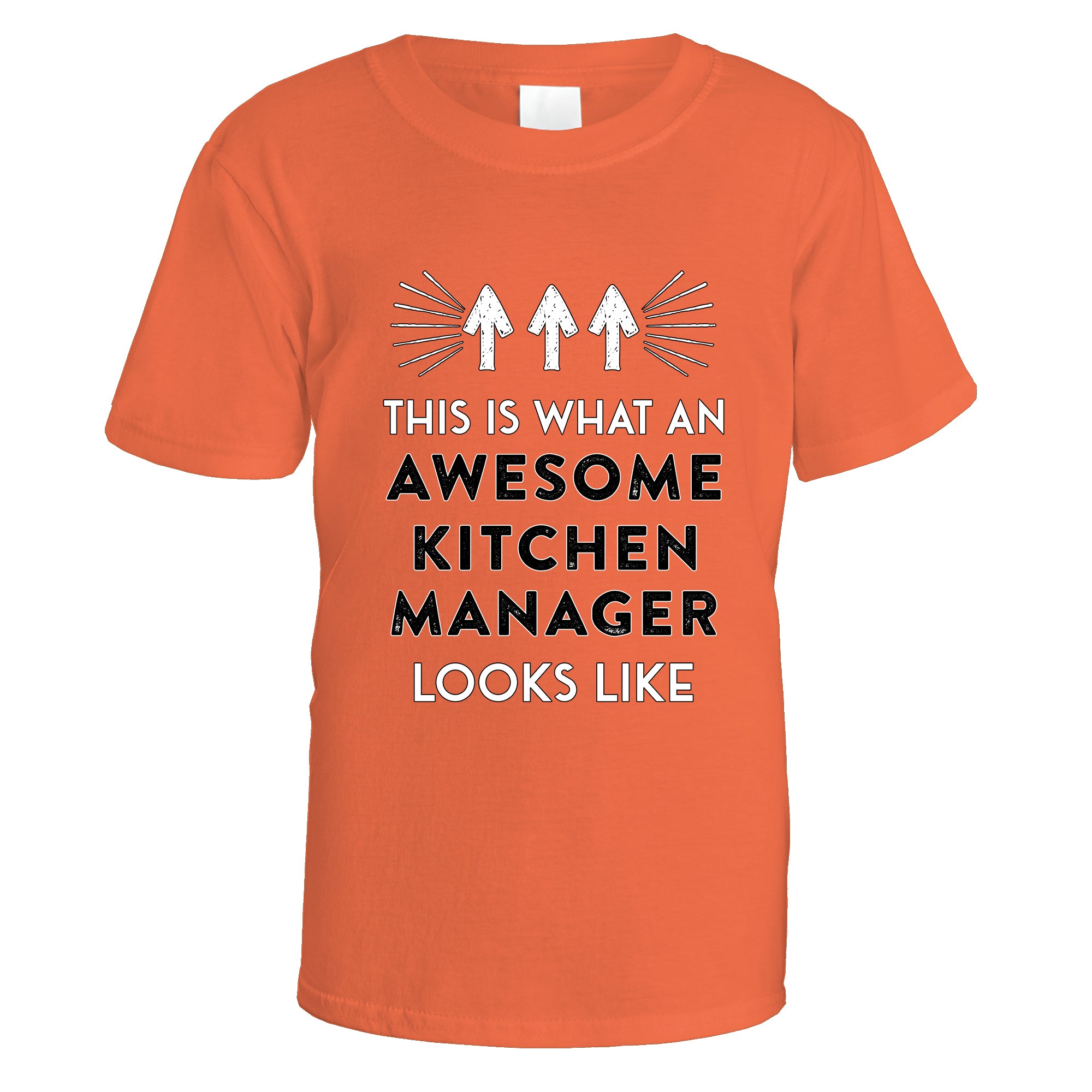 awesome-kitchen-manager-t-shirt - Orange