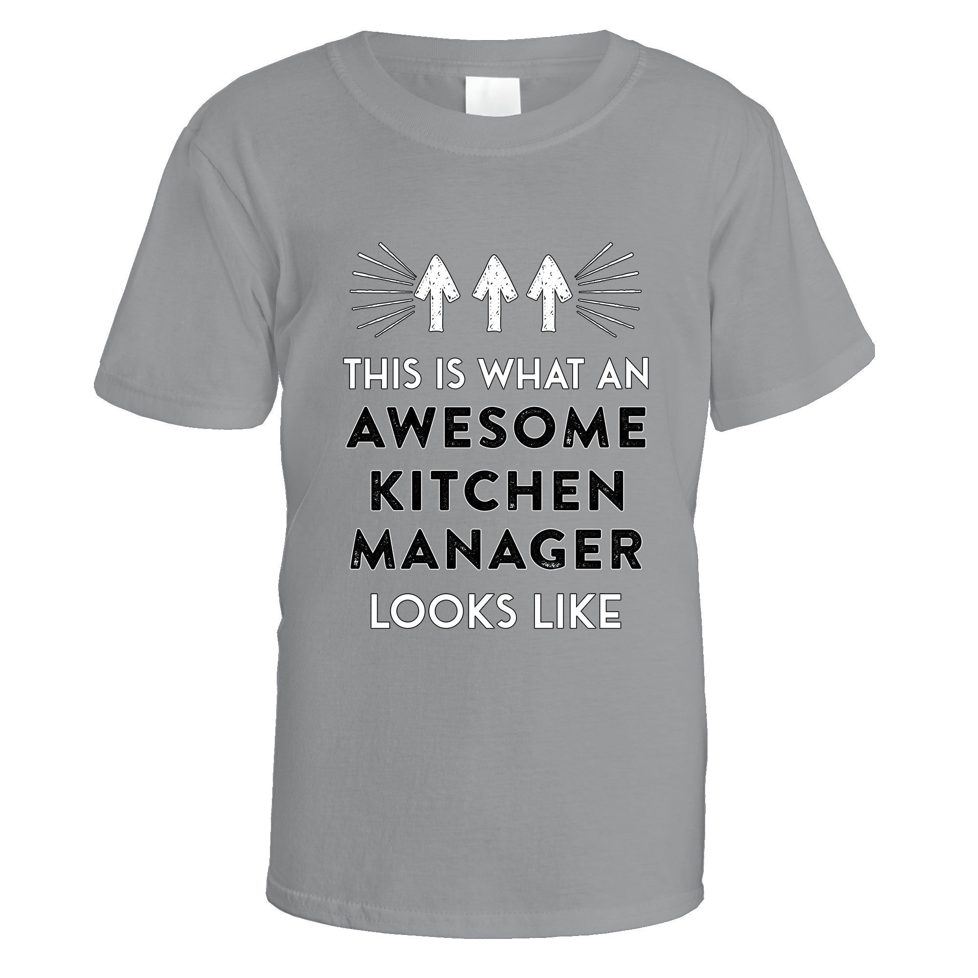 awesome-kitchen-manager-t-shirt - Sports Grey