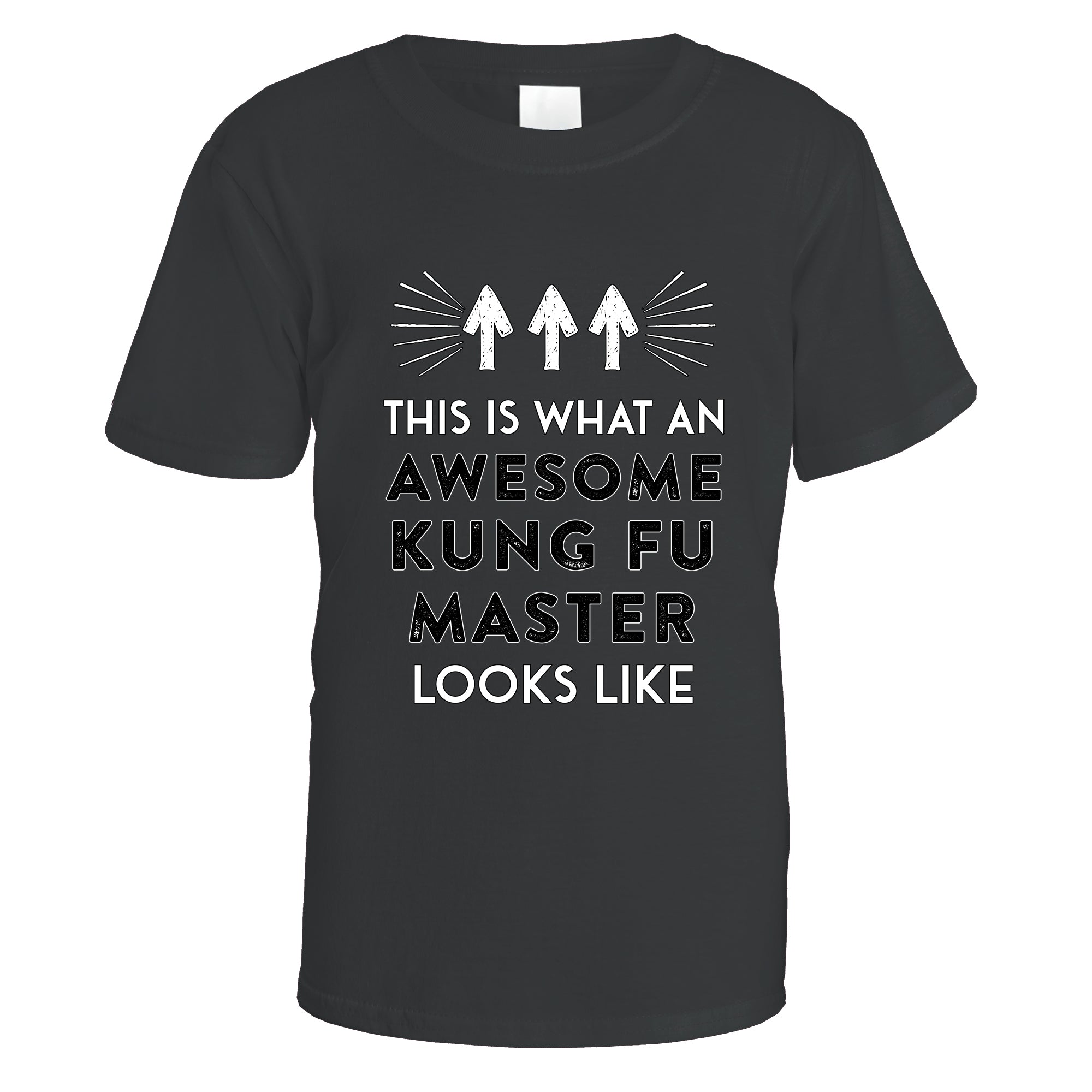 awesome-kung-fu-master-t-shirt - Black