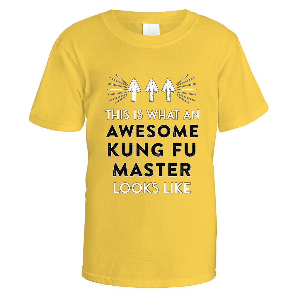 Awesome Kung Fu Master T-Shirt - Small / Daisy