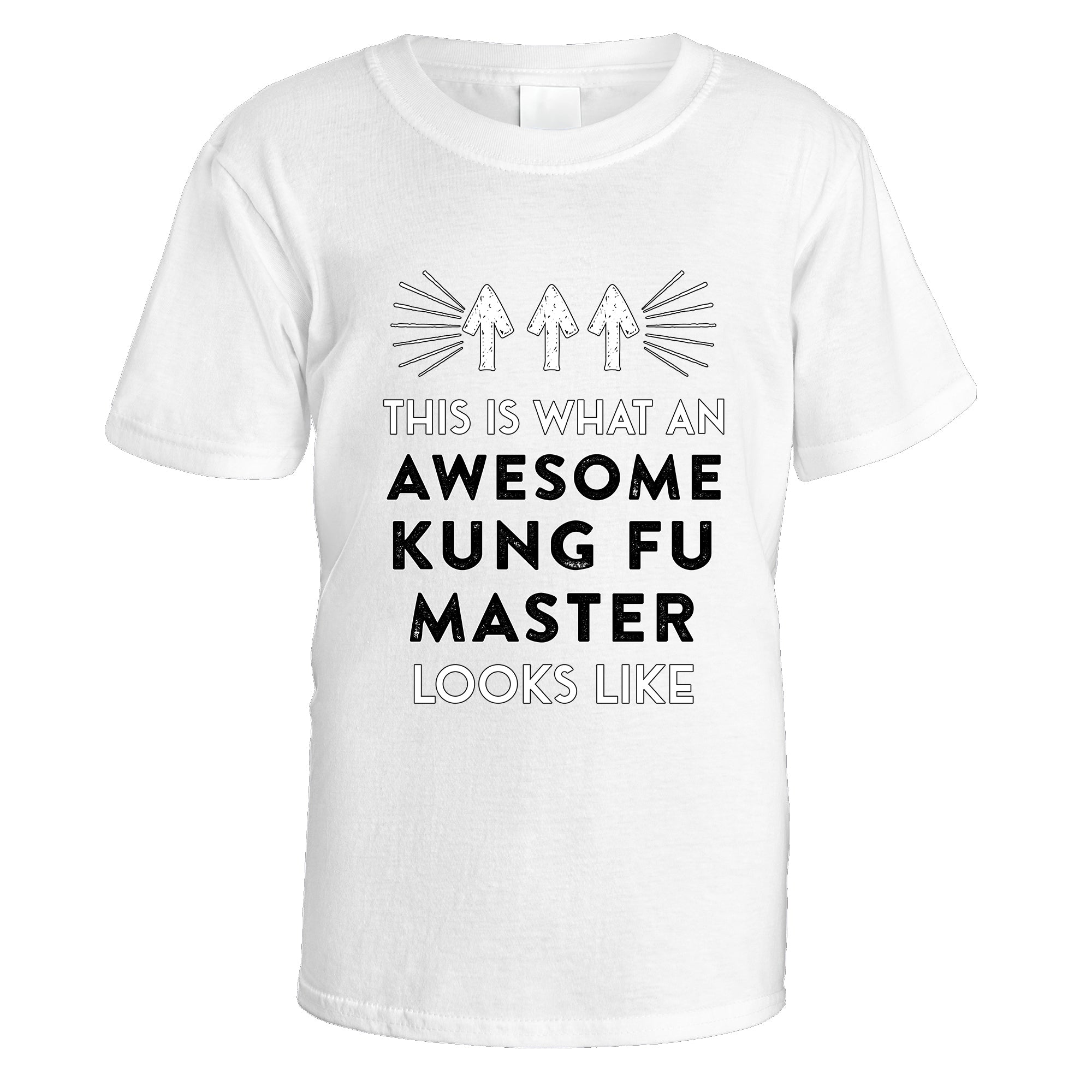 awesome-kung-fu-master-t-shirt - White